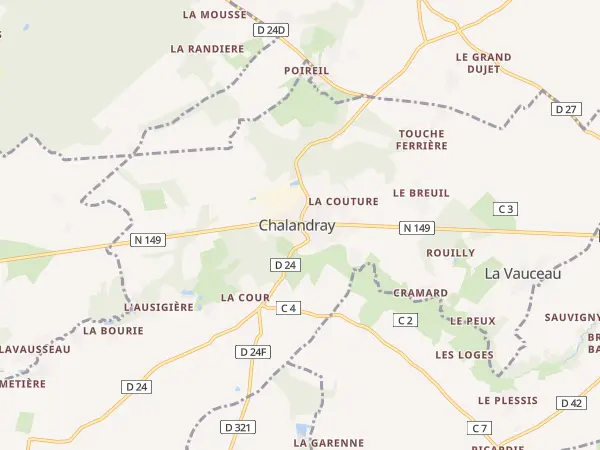 Plan de Chalandray