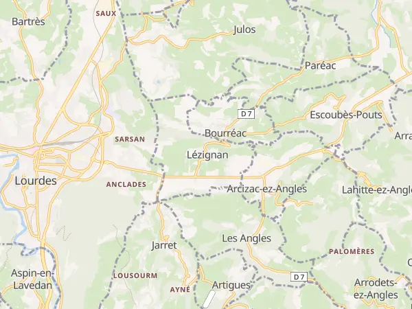 Plan de Lézignan