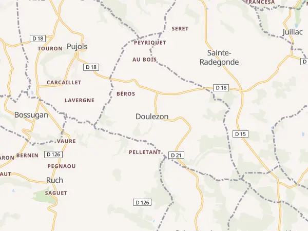 Plan de Doulezon