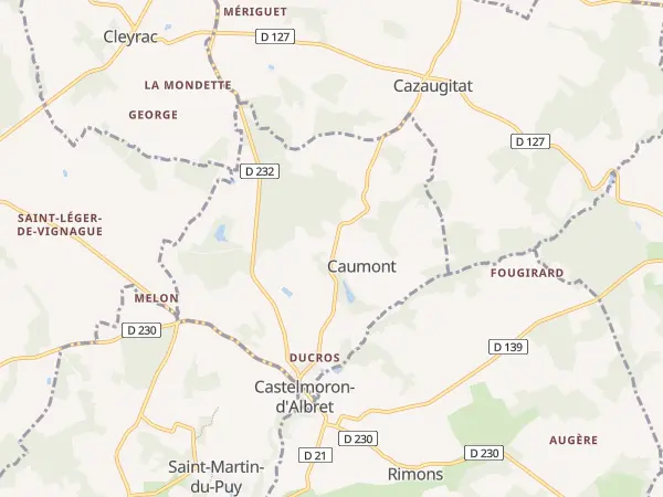 Plan de Caumont
