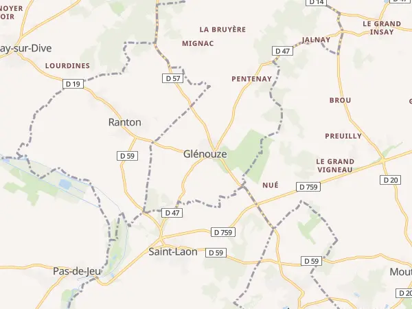 Plan de Glénouze