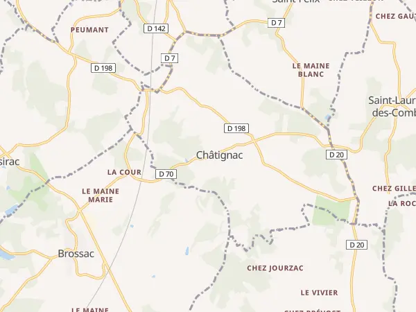 Plan de Châtignac