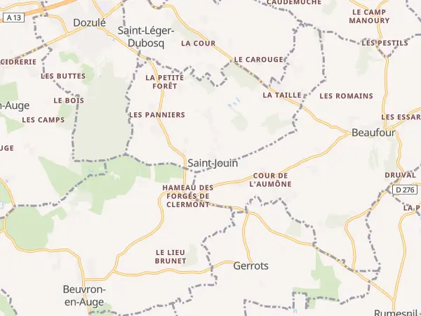 Plan de Saint-Jouin