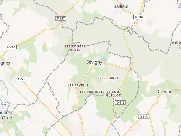 Plan de Sévigny