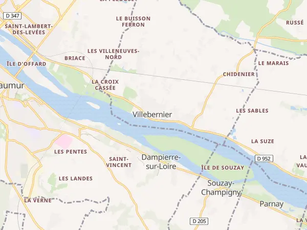 Plan de Villebernier