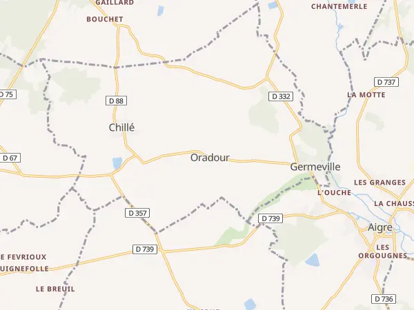 Plan de Oradour