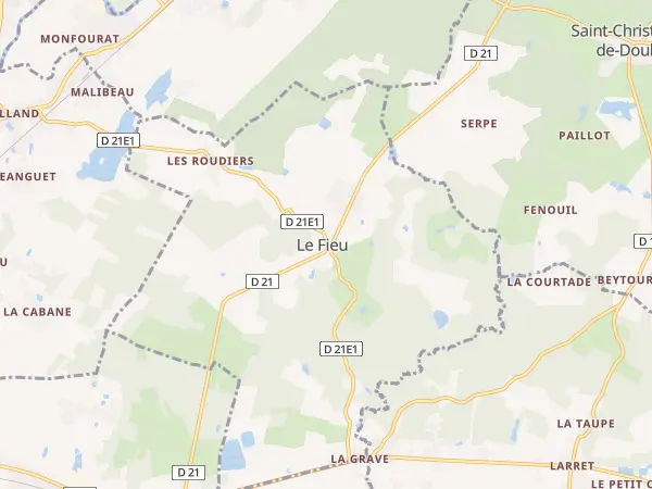 Plan du Fieu