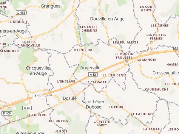 Plan de Angerville