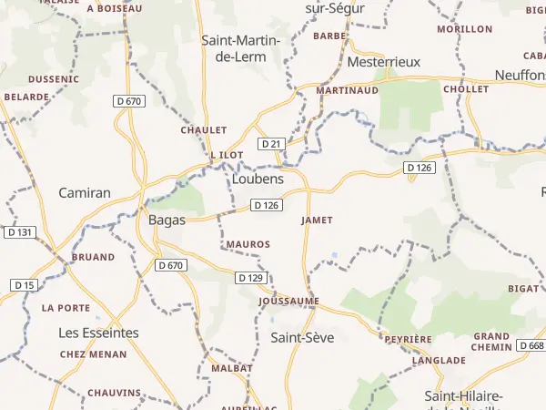 Plan de Loubens