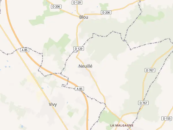 Plan de Neuillé