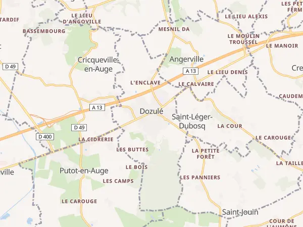 Plan de Dozulé