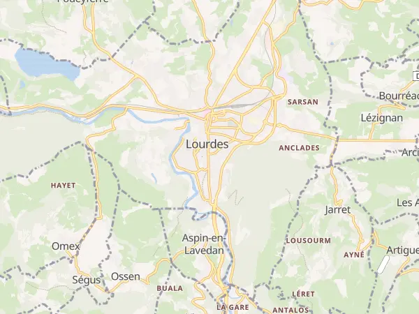 Plan de Lourdes