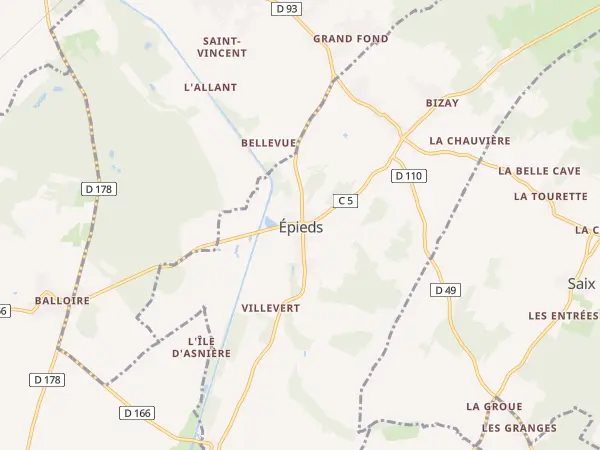 Plan de Épieds