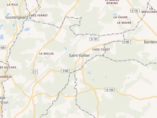 Plan de Saint-Vallier