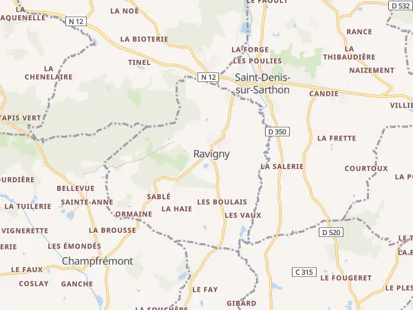Plan de Ravigny