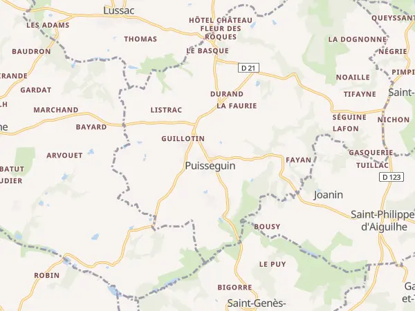 Plan de Puisseguin
