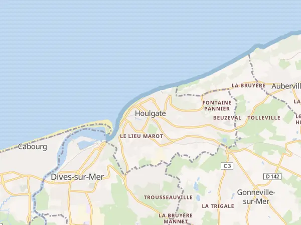 Plan de Houlgate