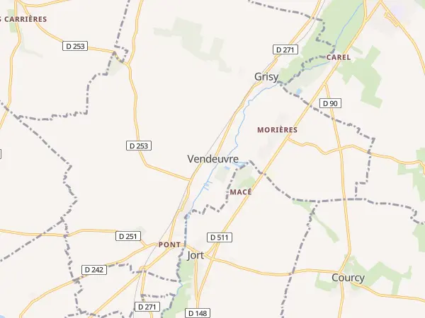 Plan de Vendeuvre