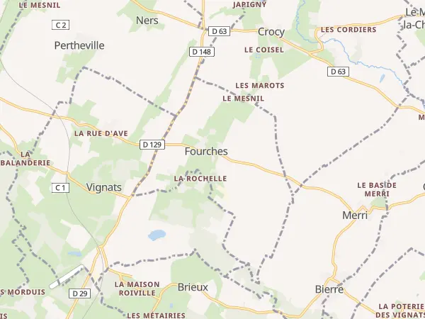 Plan de Fourches