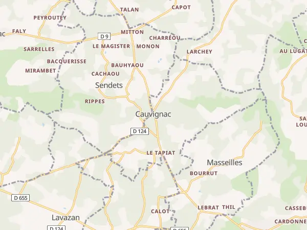 Plan de Cauvignac