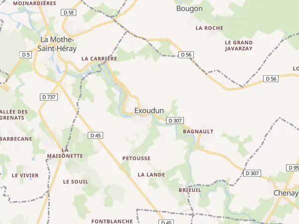 Plan de Exoudun
