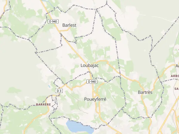 Plan de Loubajac