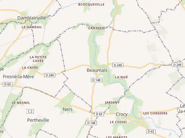 Plan de Beaumais