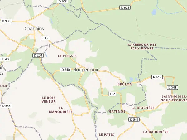 Plan de Rouperroux