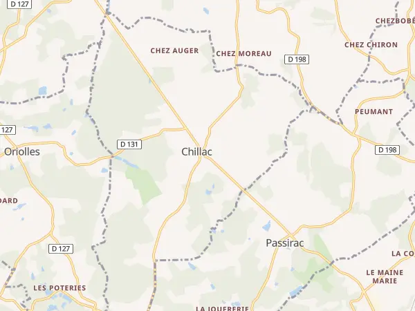Plan de Chillac