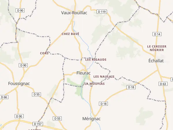 Plan de Fleurac