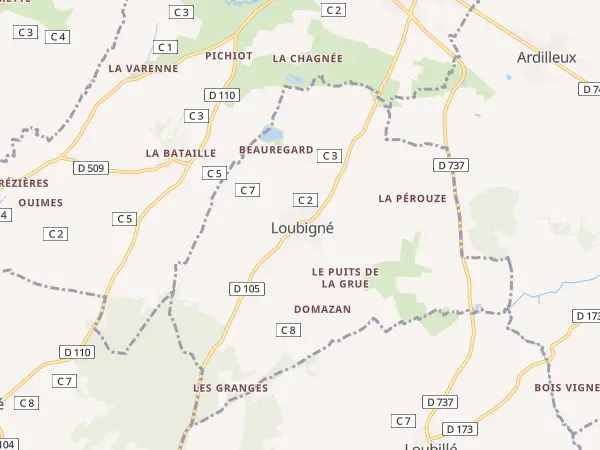 Plan de Loubigné