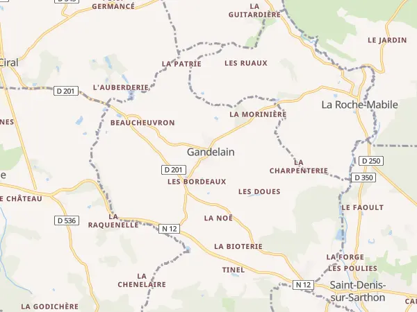 Plan de Gandelain