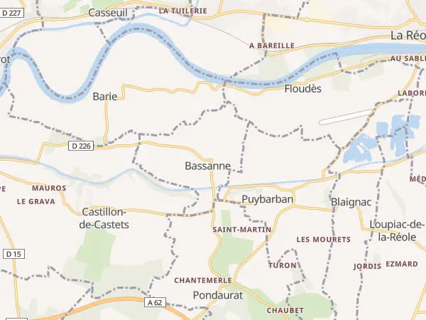 Plan de Bassanne