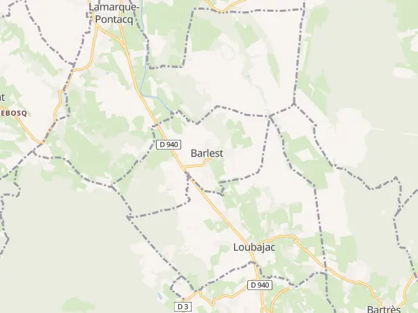 Plan de Barlest