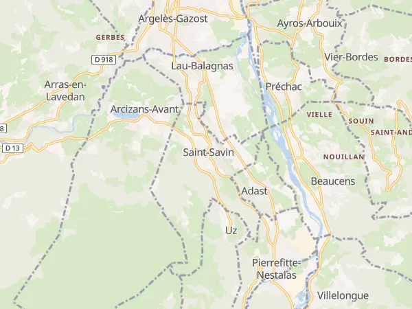 Plan de Saint-Savin