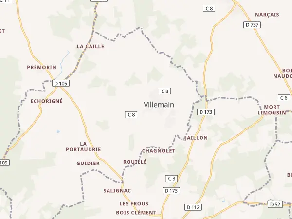 Plan de Villemain
