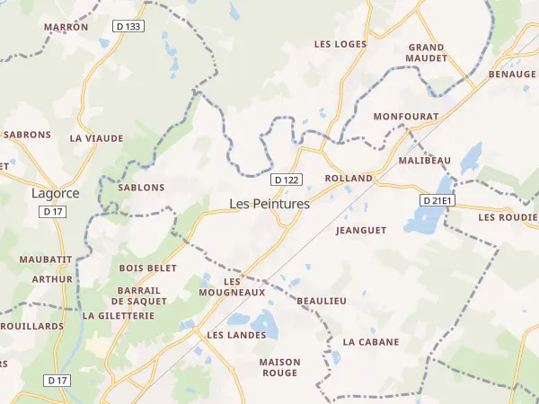 Plan des Peintures