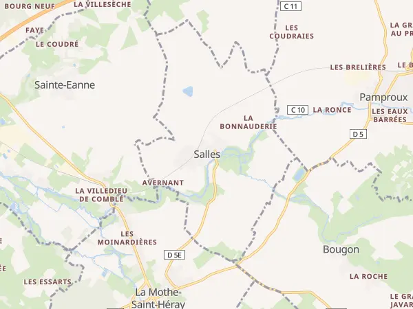 Plan de Salles