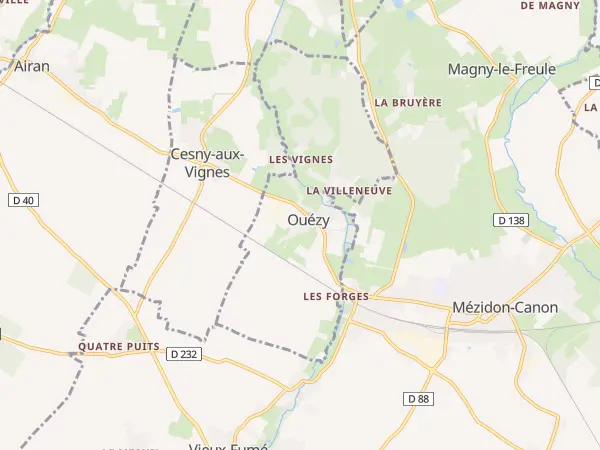 Plan de Ouézy