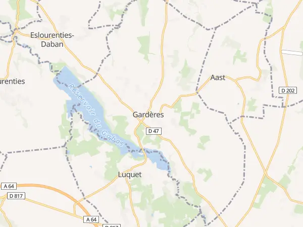 Plan de Gardères