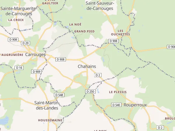 Plan de Chahains
