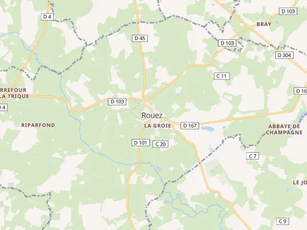 Plan de Rouez