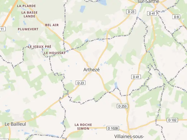 Plan de Arthezé