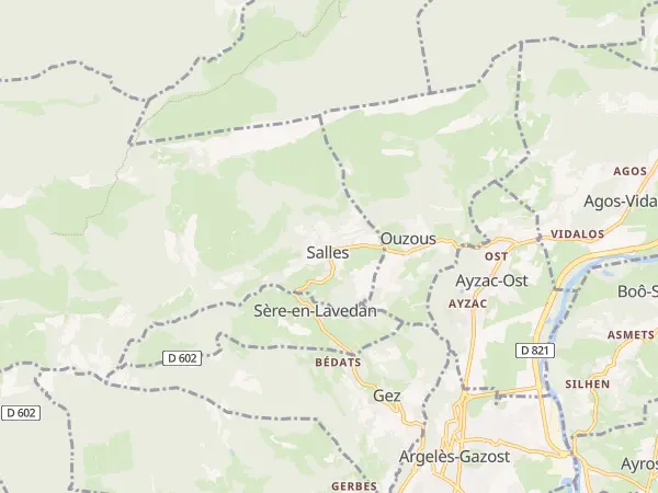 Plan de Salles