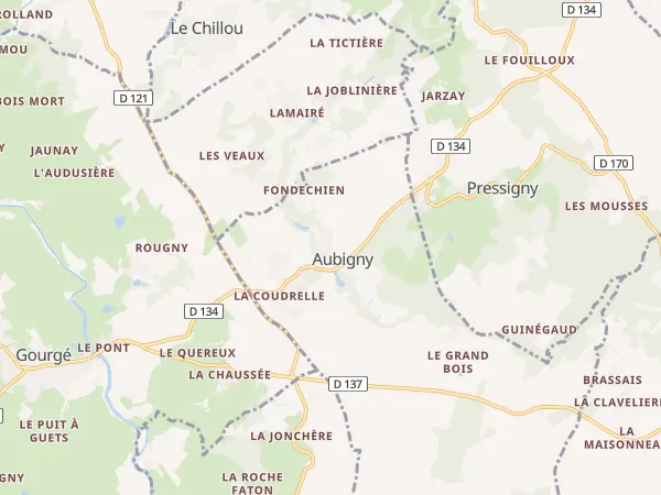 Plan de Aubigny