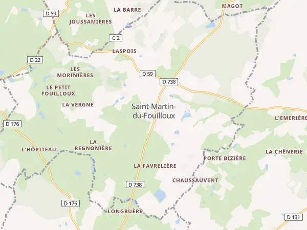 Plan de Saint-Martin-du-Fouilloux