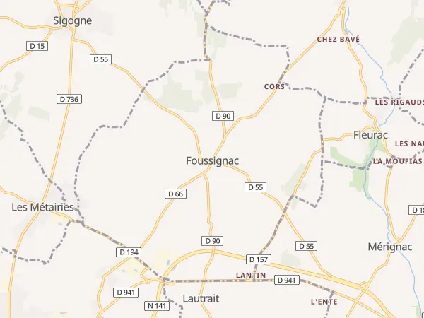 Plan de Foussignac