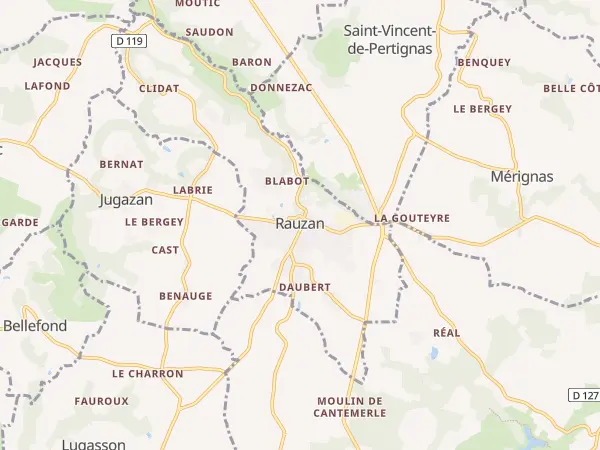 Plan de Rauzan