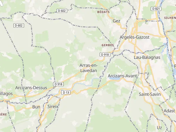 Plan de Arras-en-Lavedan