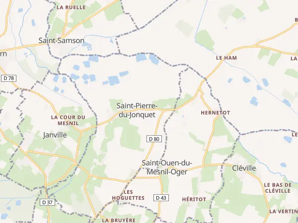 Plan de Saint-Pierre-du-Jonquet